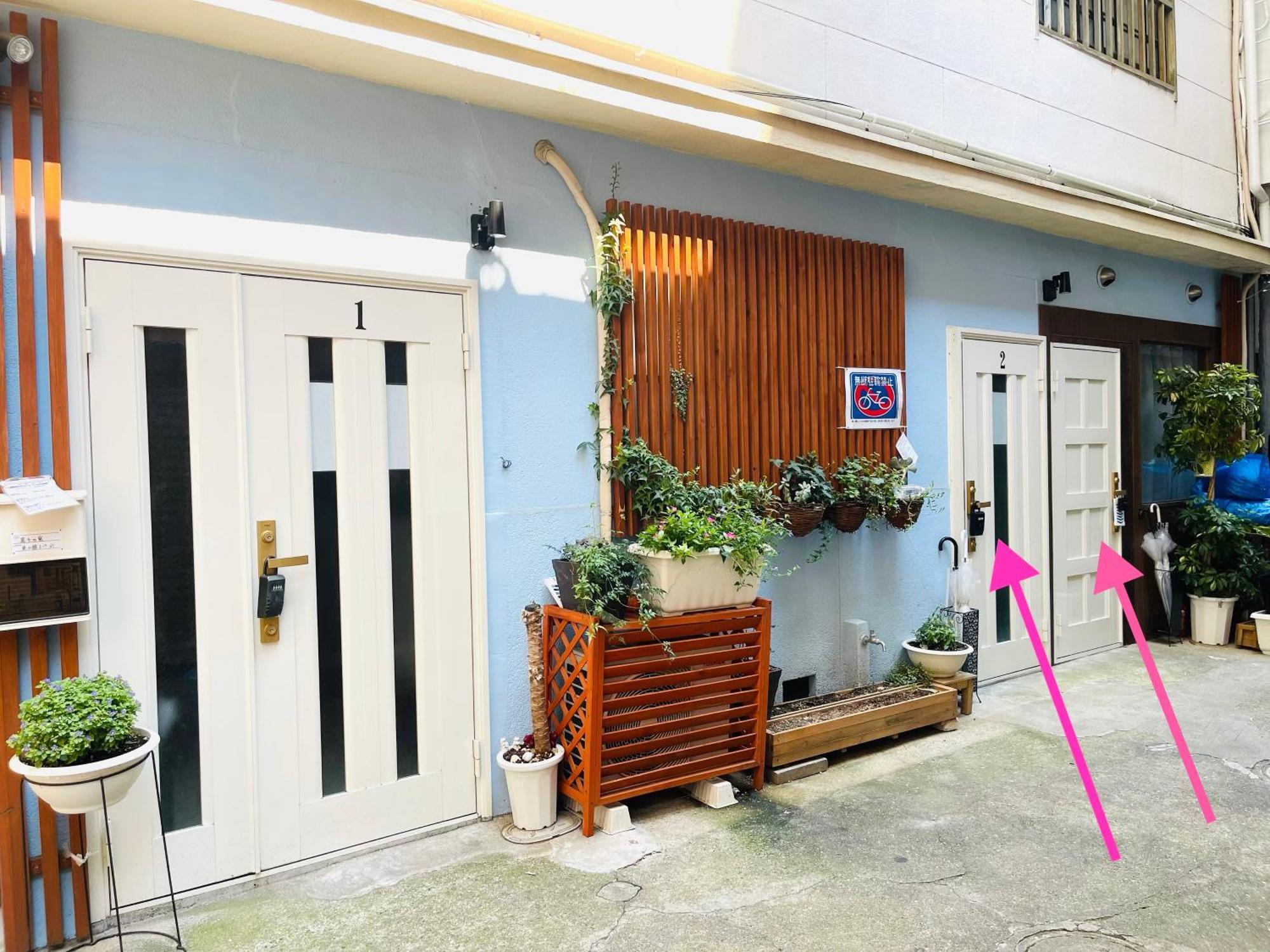 難波心斎橋10Minutes民宿2号室 Osaca Exterior foto